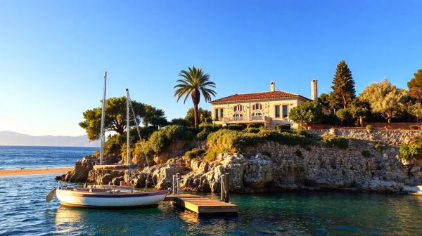 Les avantages d'une villa en bord de mer à Saint-Tropez pour l'été