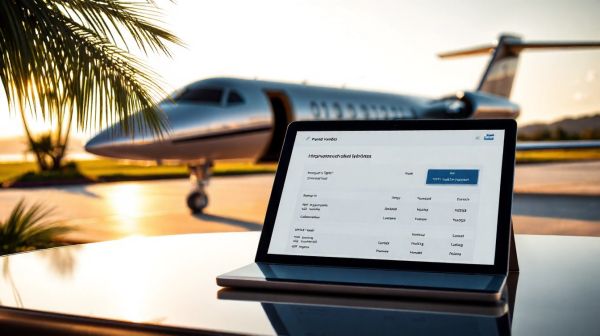 Obtenez votre estimation de vol en jet privé sans tracas